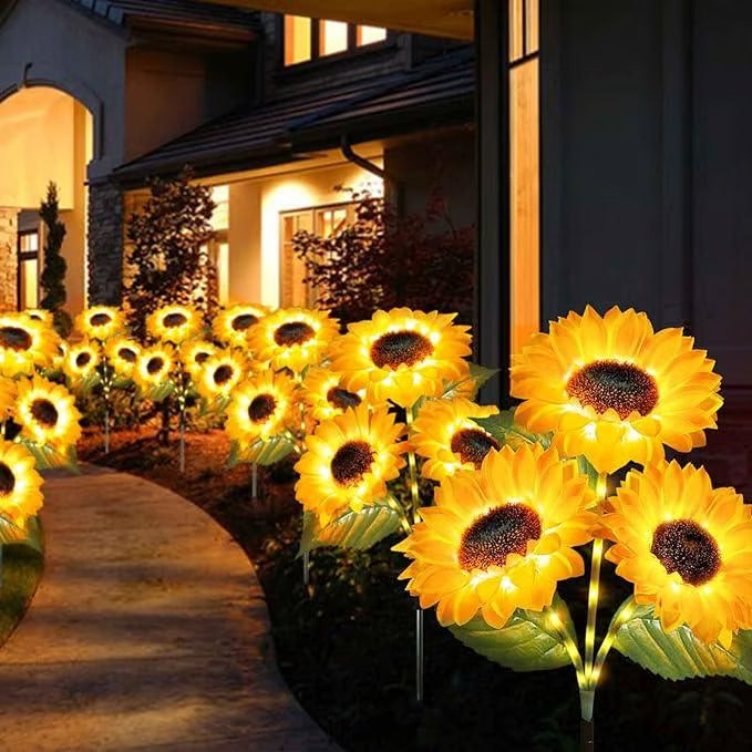 🌞Solar LED Sunflower Garden Lights