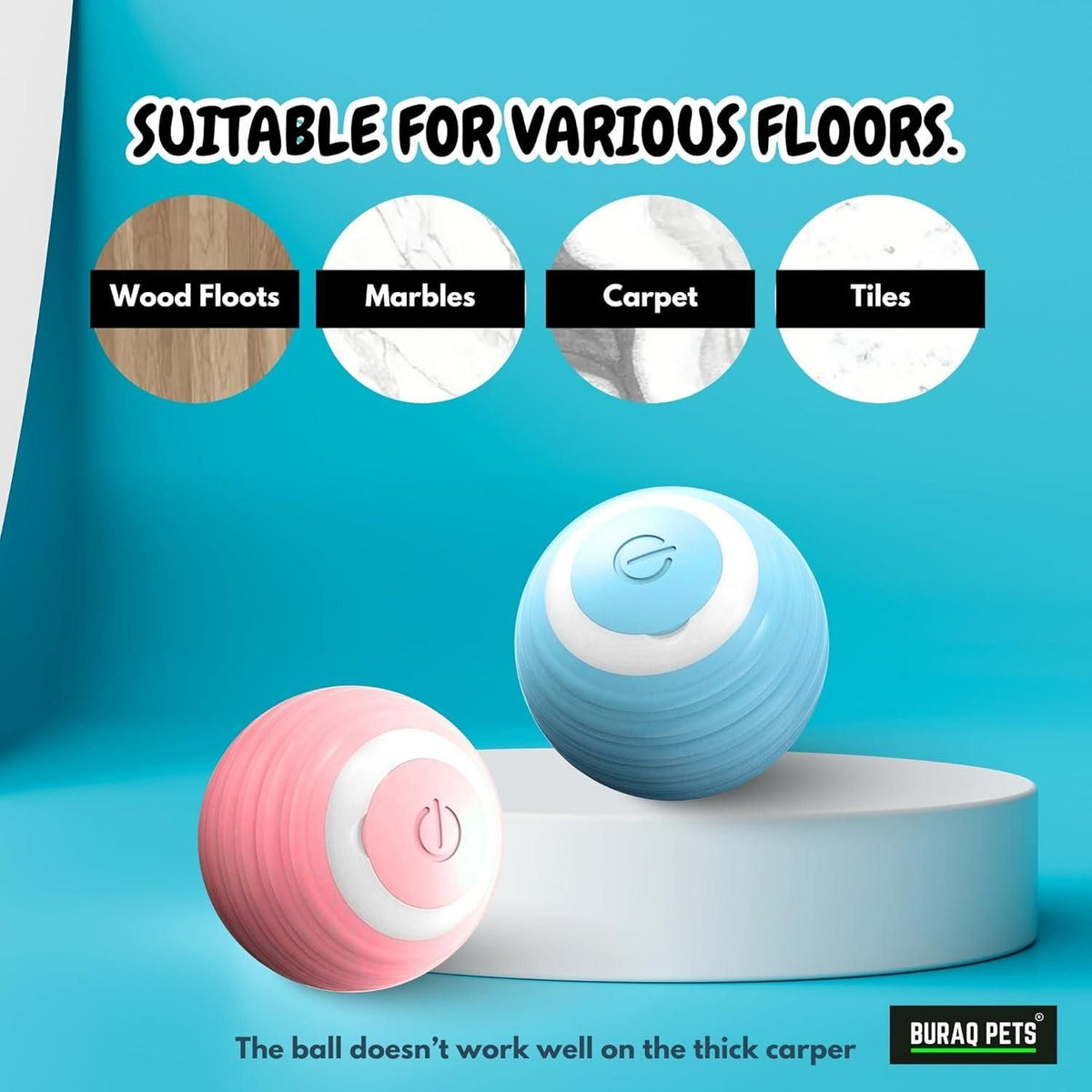 Pets Smart Gravity 360� Self Roller Ball Toy