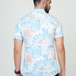 Men's Printed Rayon Half Sleeves Shirt