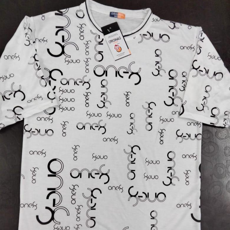 Polyester Printed Half Sleeves Mens Round Neck T-Shirt