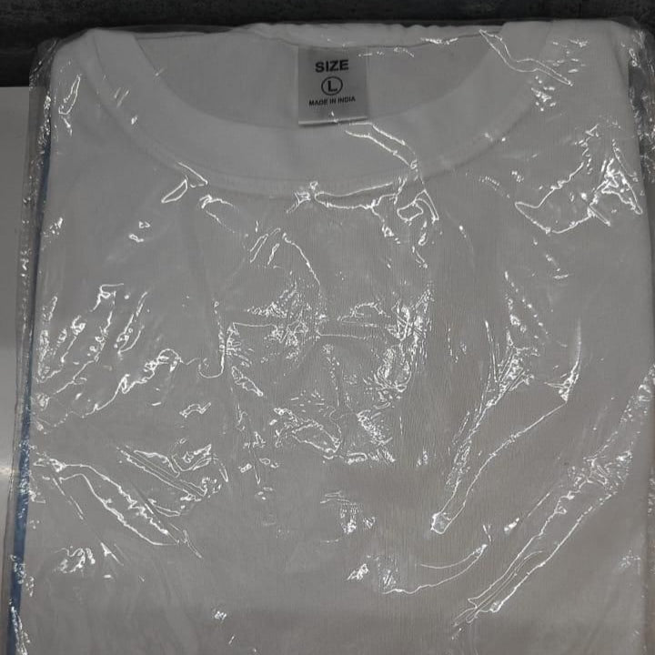 Men's Round Neck Polyester Casual T-shirt (Pack of 4)