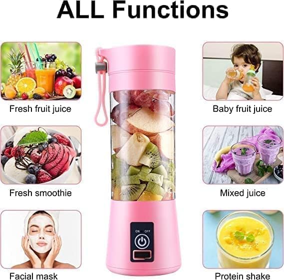 BuyHives™ Portable Rechargeable Blender | USB Juicer Bottle