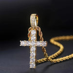Men's Cross Pendant With Chain