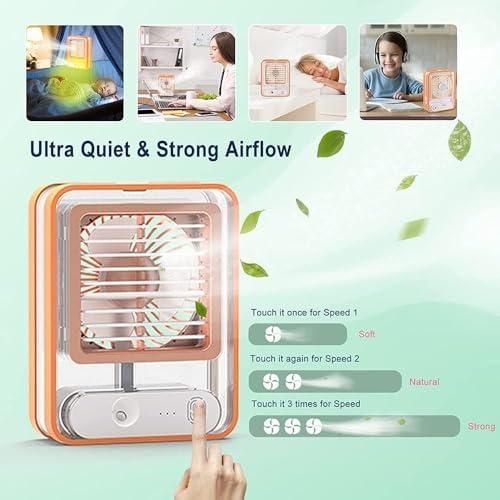 Rechargeable Battery Operated Mini USB Fan