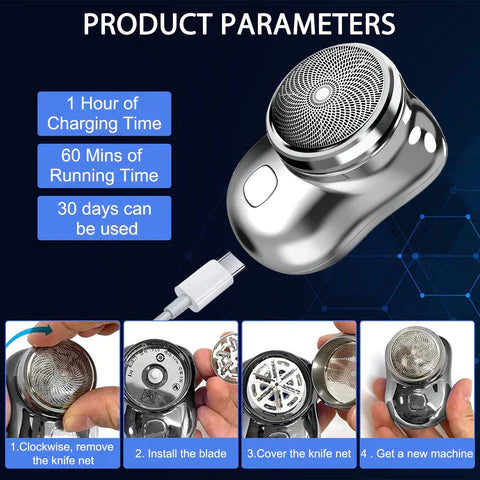 Mini Electric Shaver-Buy 1 Get 1 Free 🔥