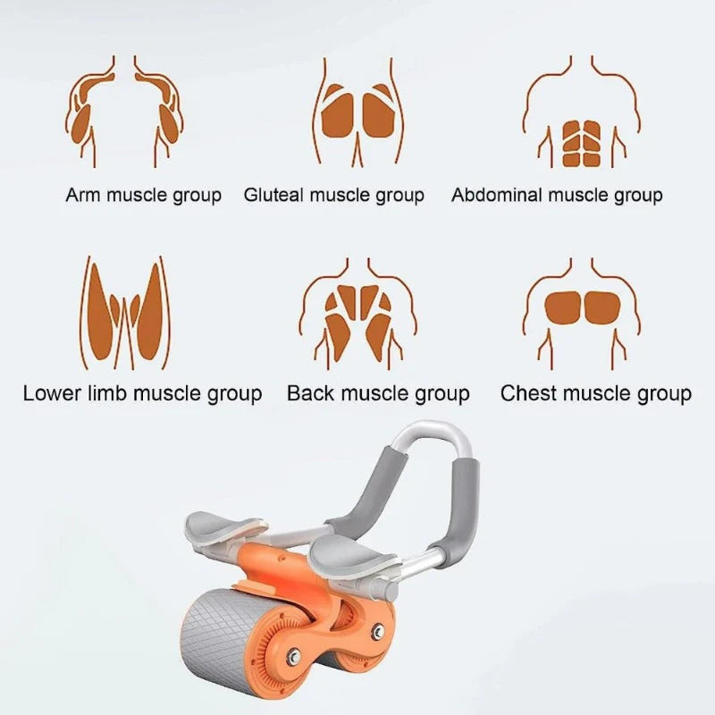 Ab Roller Pro™ – Automatic Rebound Core Trainer